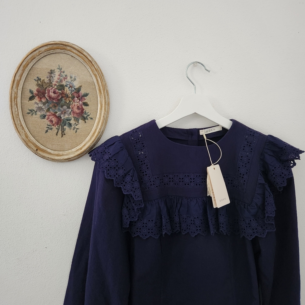 SOLD | NWT dôen minore dress in midnight size S